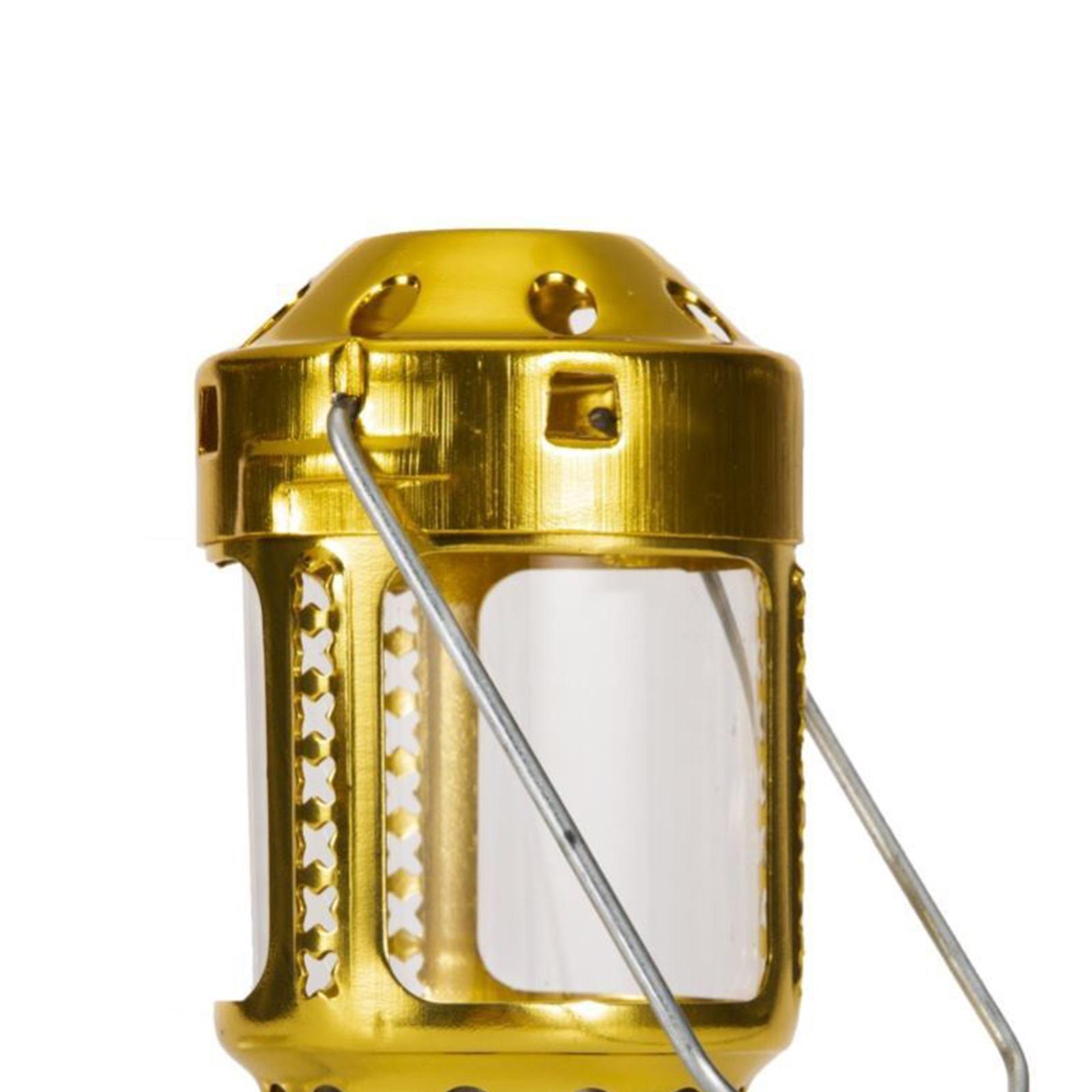Aluminum Alloy Tealight Holder Hanging Lantern for Night Fishing