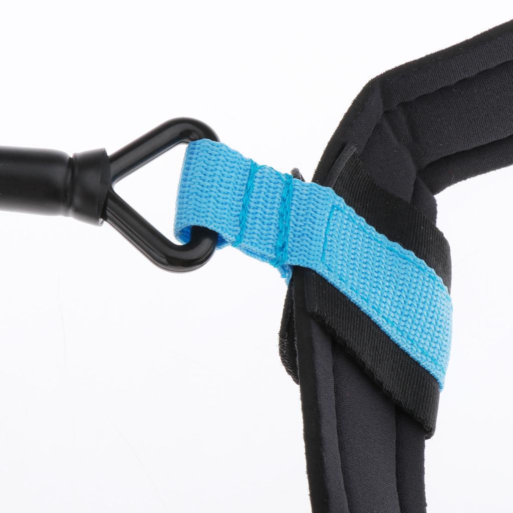 Swimming Training Bungee Cord Resistance Band Belt Trainer ...