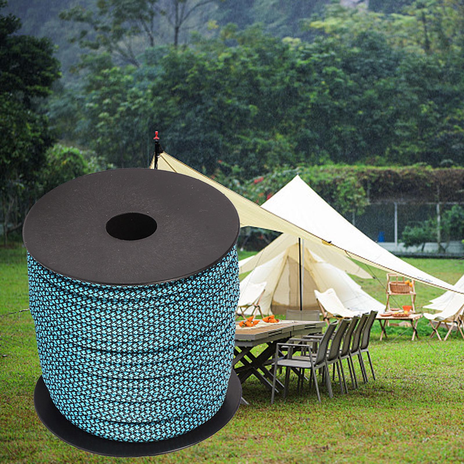 4mm Paracord Camping Rope Survival tent Accessory Camping Blue 