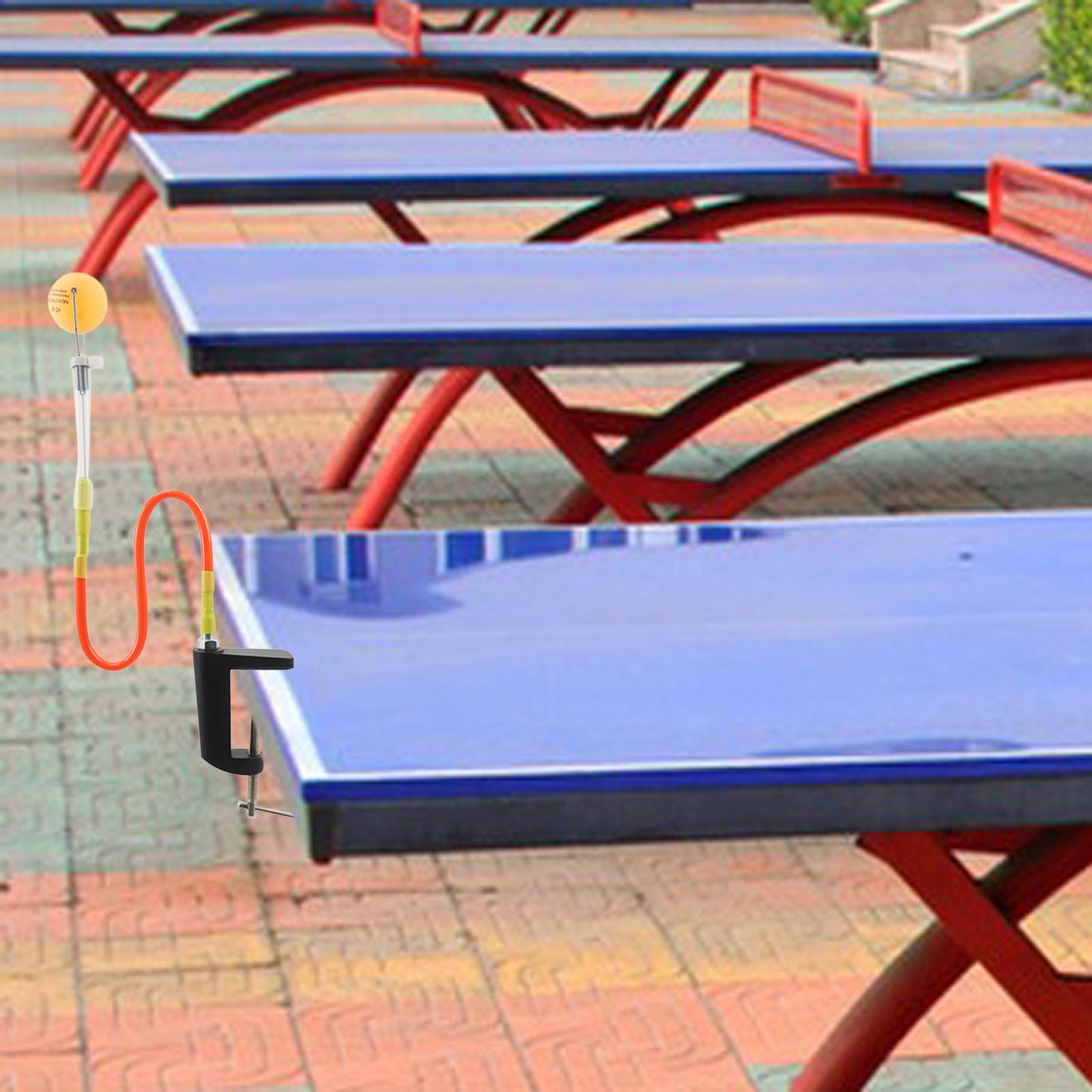 Table Tennis Training Robot Adjustable Portable Device Exercise for Stroking