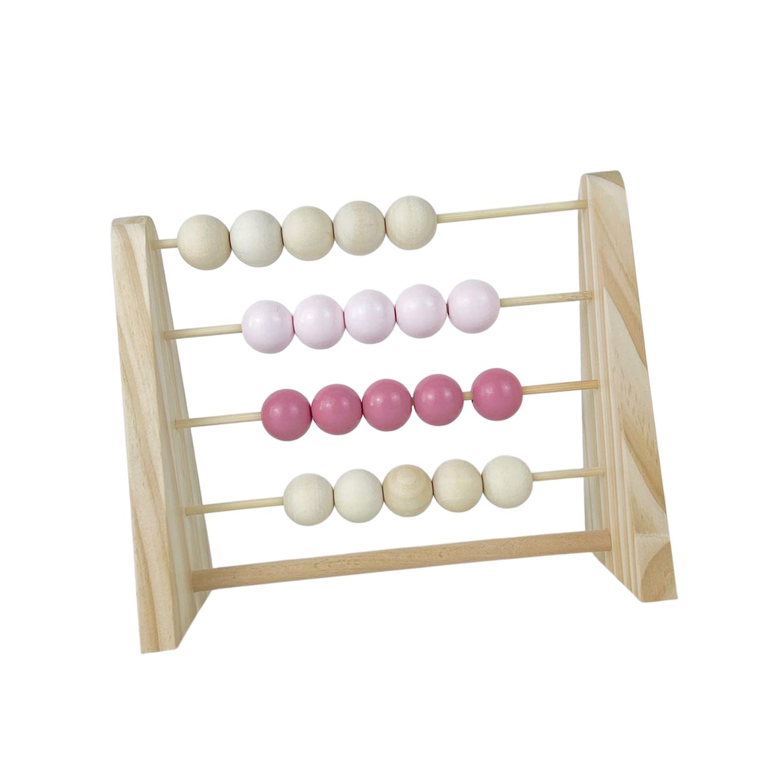 Wooden Abacus Pink