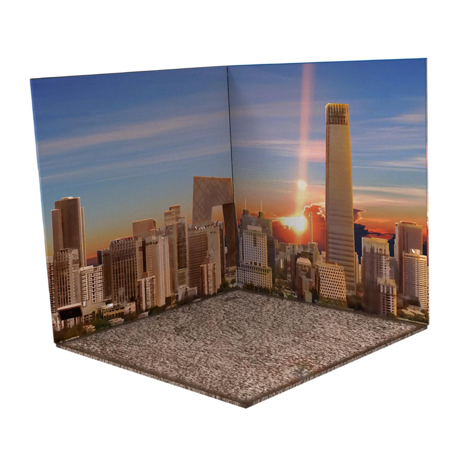 1:6 Scale Backdrop Scene City