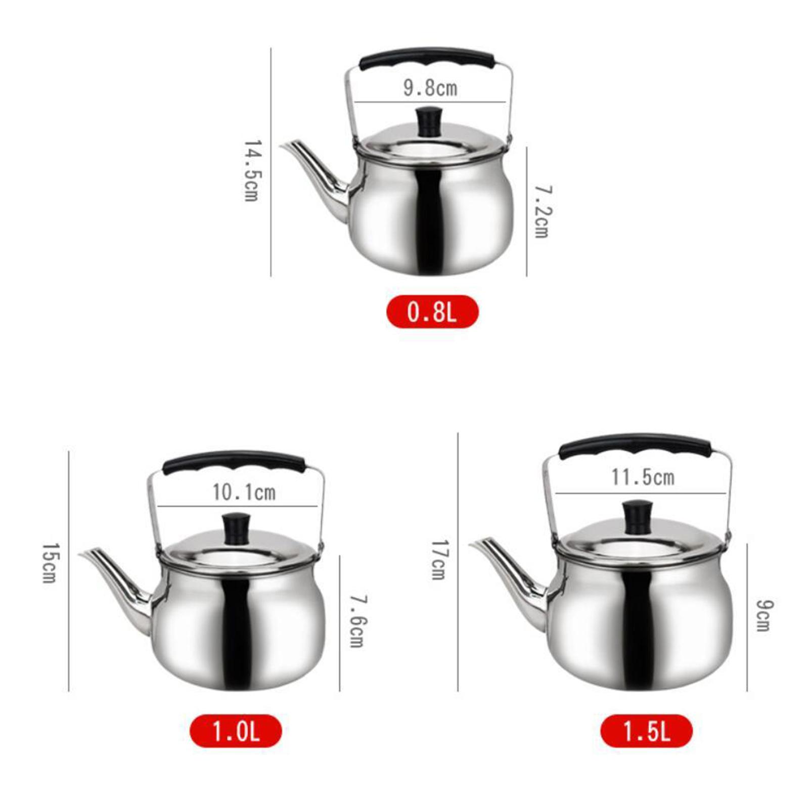 3x Outdoor Camping Picnic Water Kettle Teapot Coffee Pot Kitchen Cooking