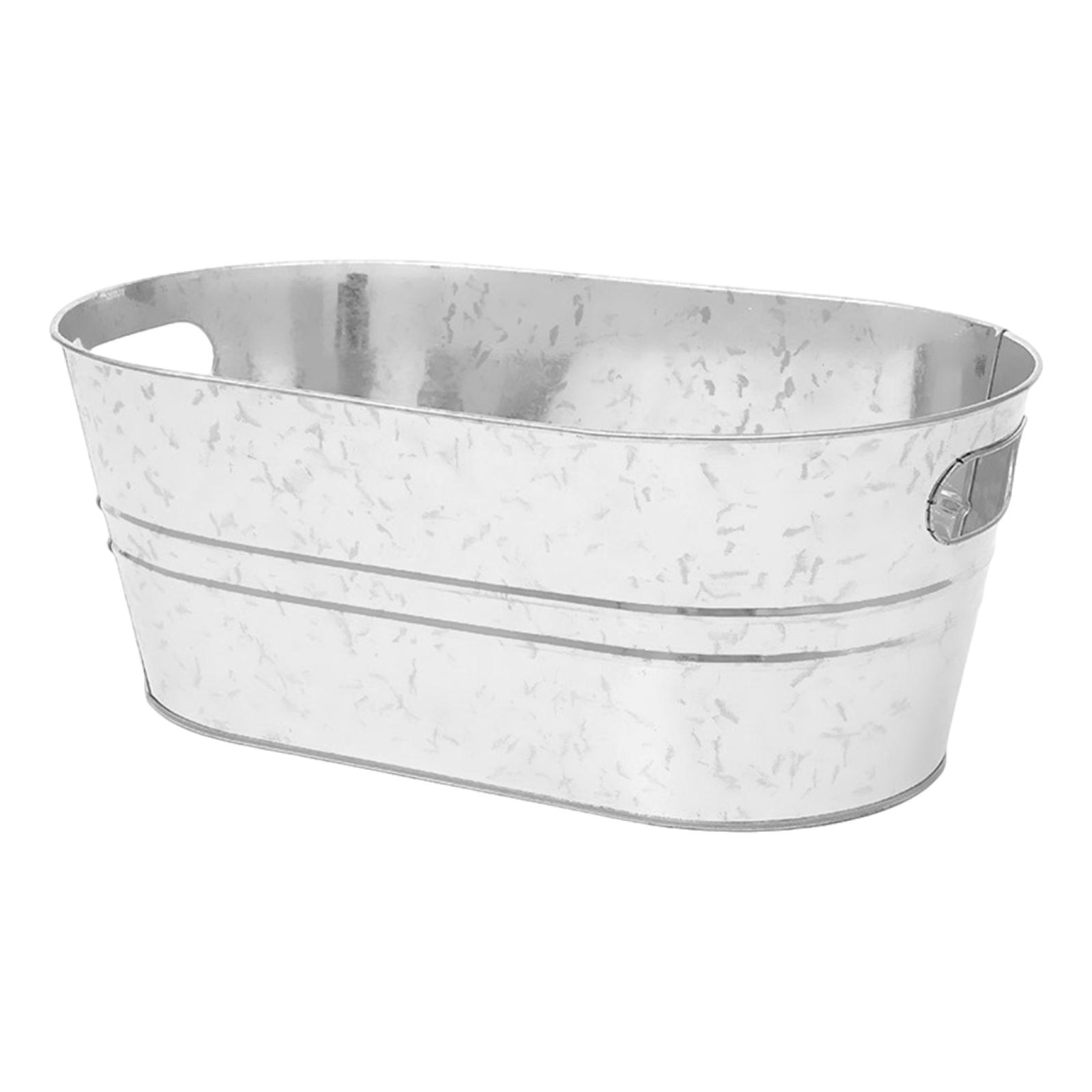 Galvanized Ice Bucket