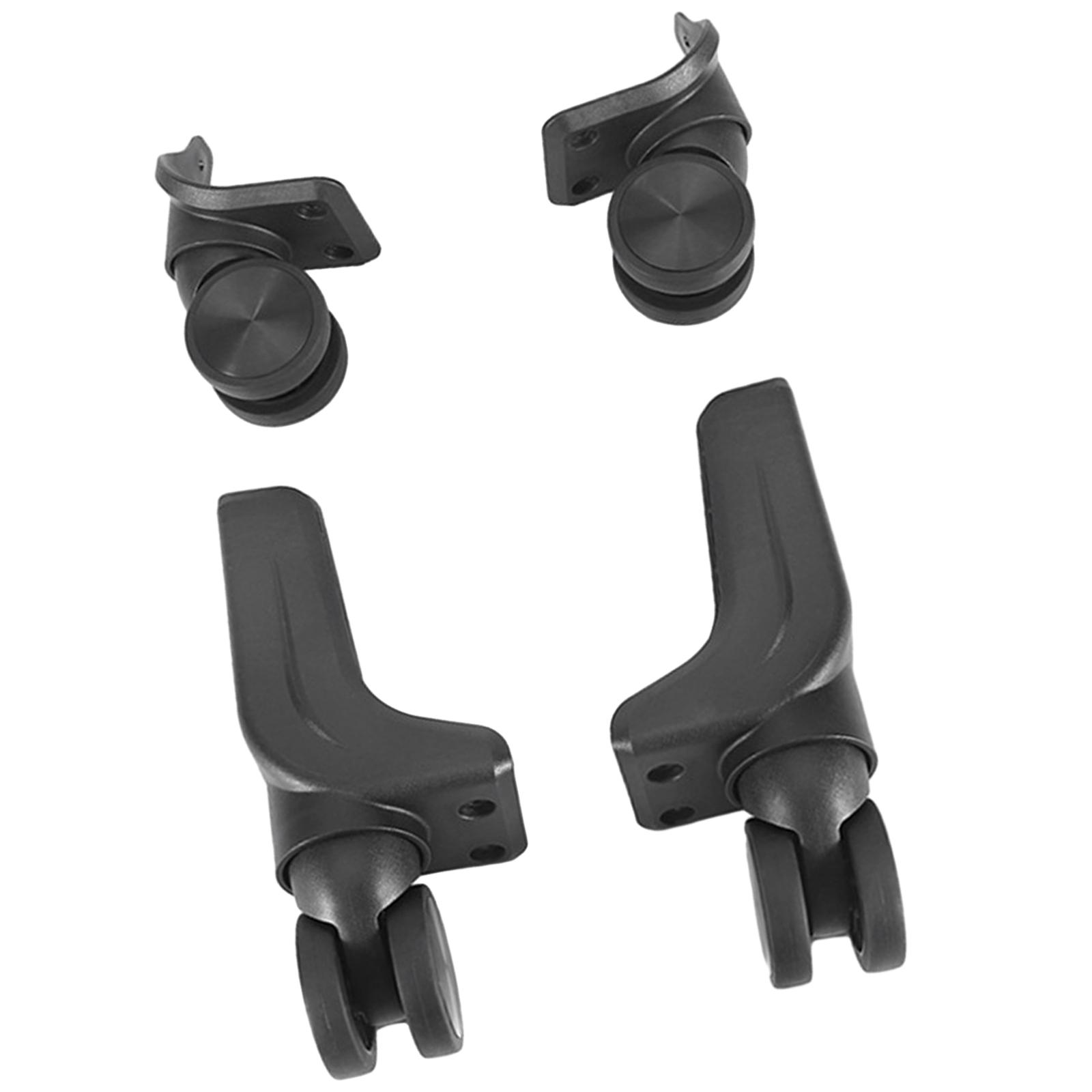 4 Pieces Replacement Luggage Suitcase Wheels Flexible Durable Luggage Wheels