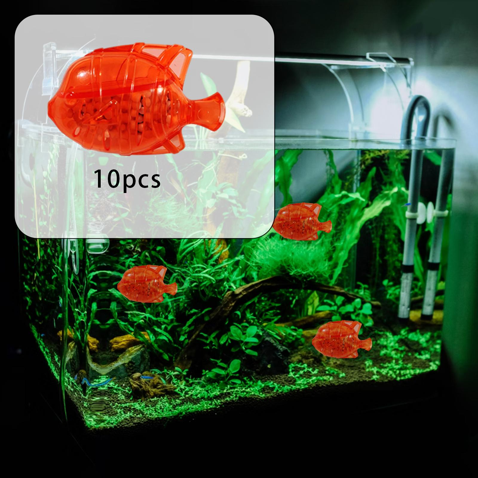 10pcs Humidifier Cleaner Warm/Cool Mist Fish Tank Fresher Fishes Red