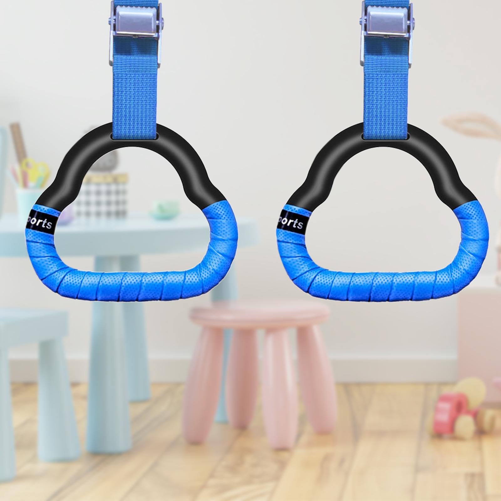 Gymnastics Rings Fitness Equipment for Children Home Gym Adjustable Gym Ring