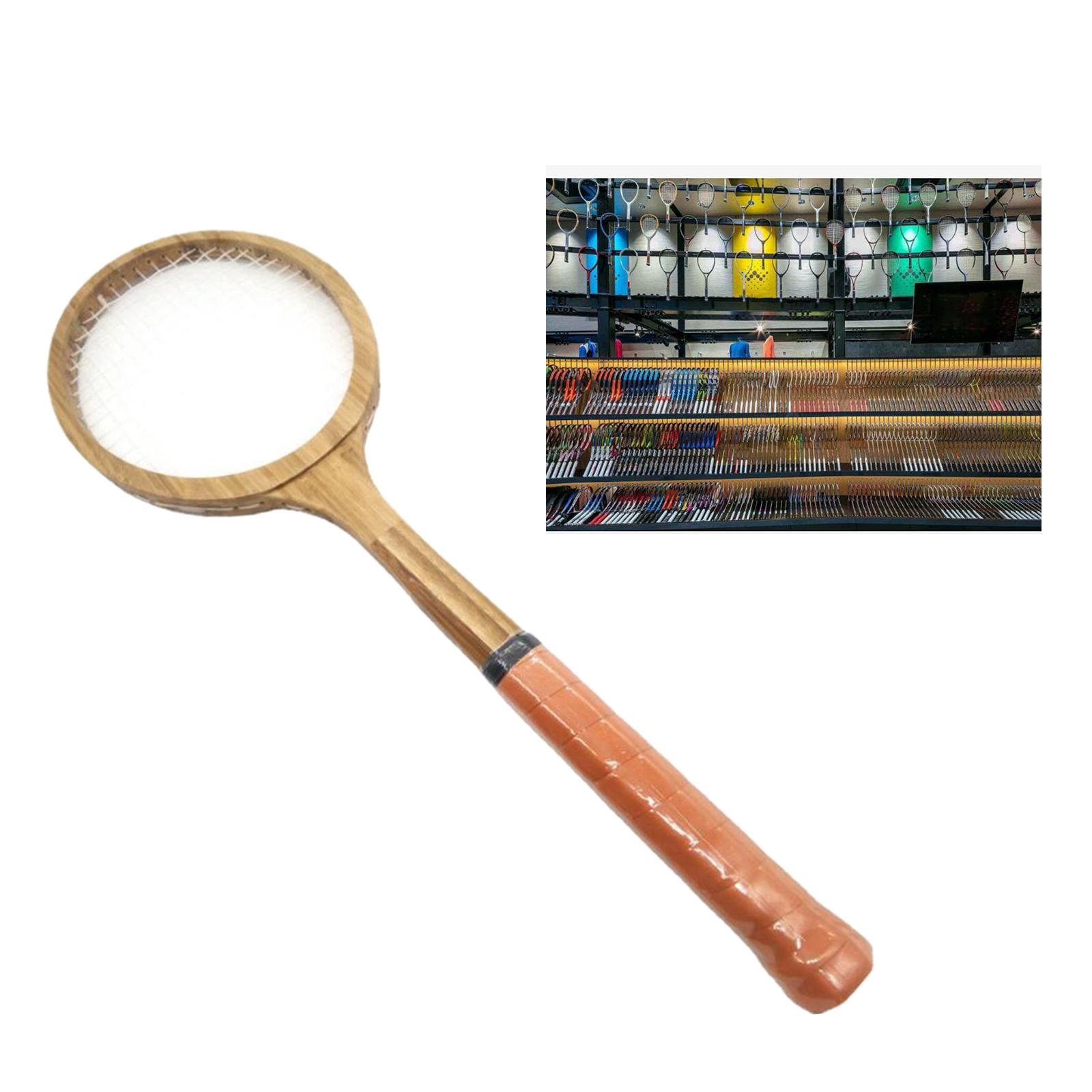 Wooden Tennis Rackets Junior Display Retro Style Tennis Racquets Tennis Club