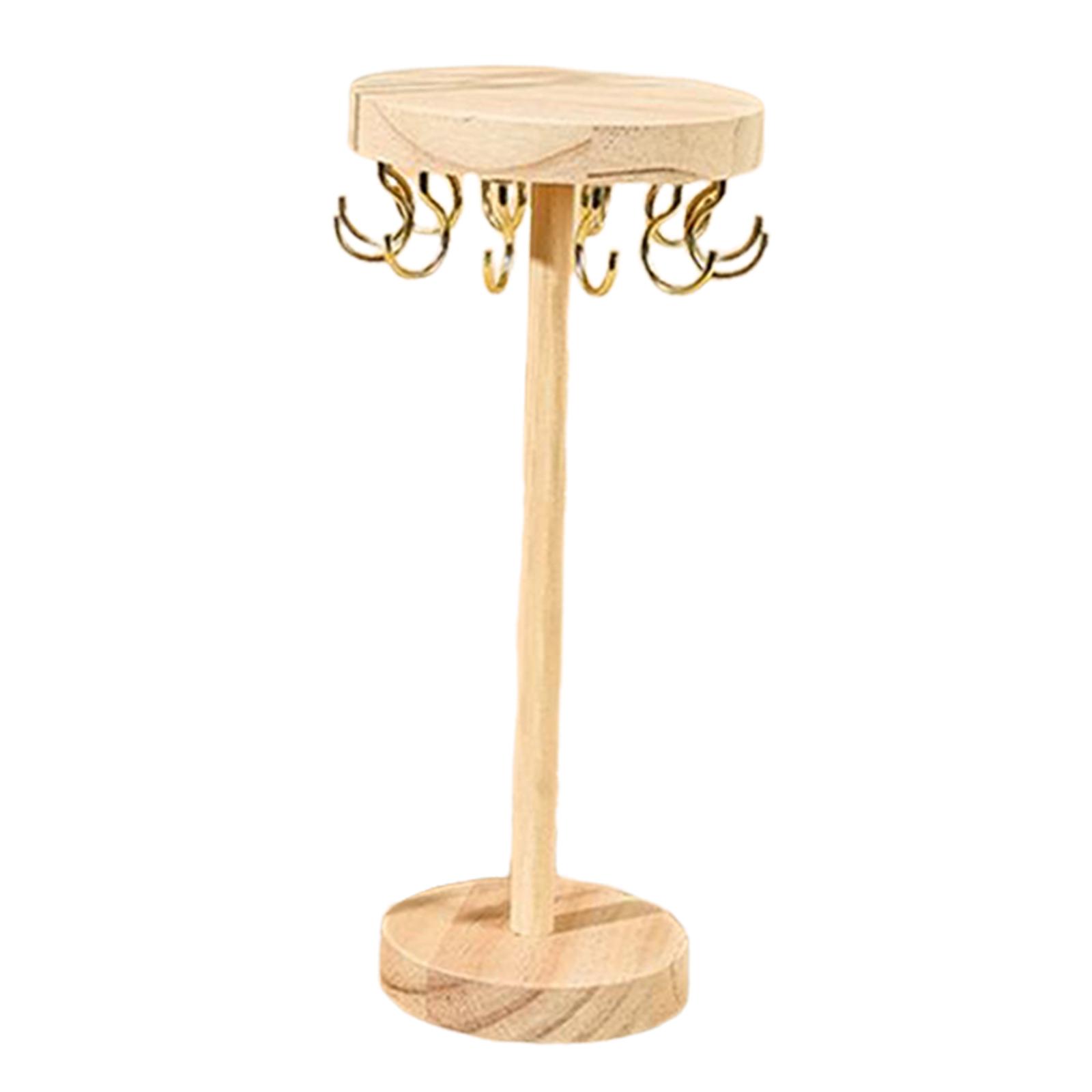 Wooden Jewelry Stand