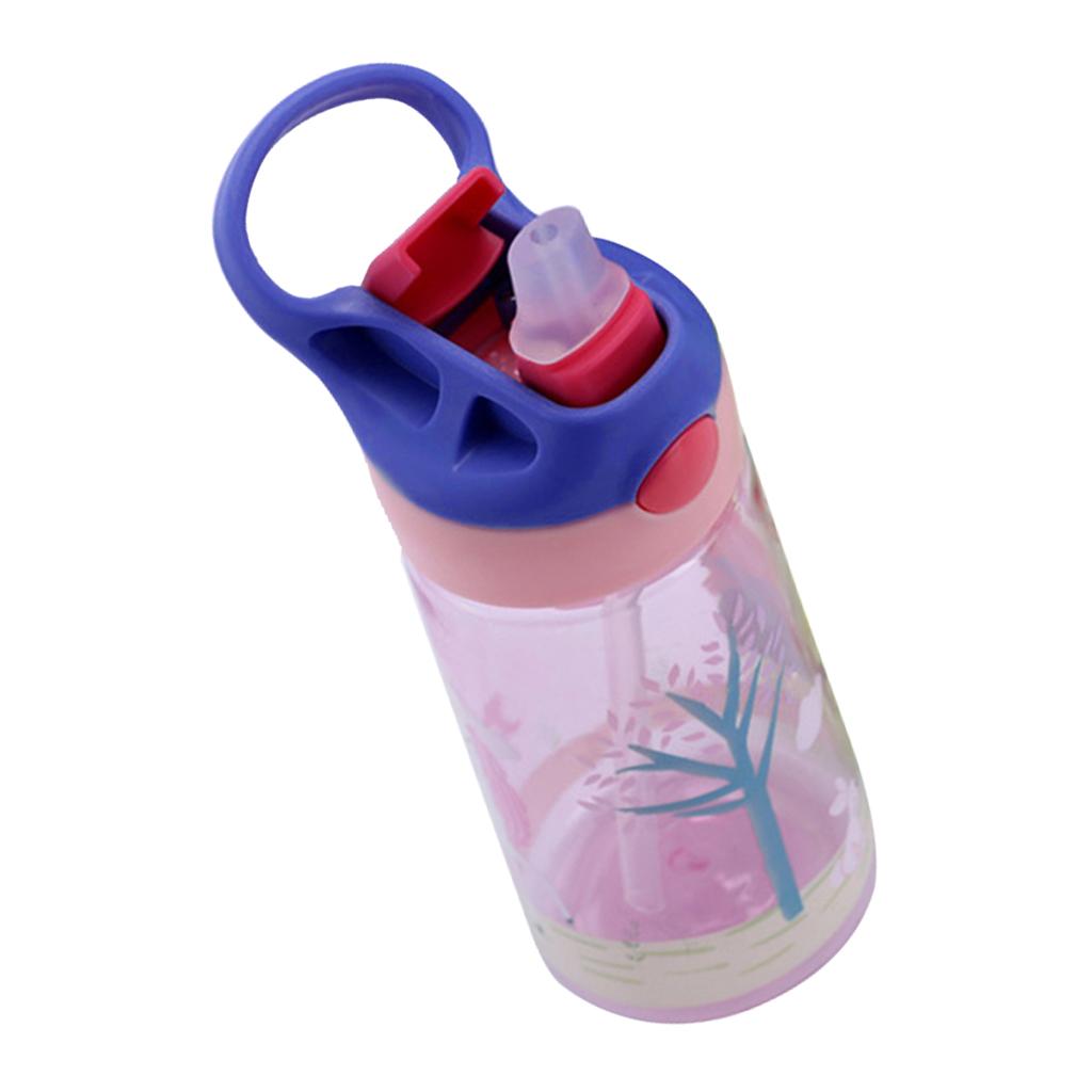 Toddler Baby Kid Feeding Drinking Water Straw Bottle Sippy Suction Cup lskn 