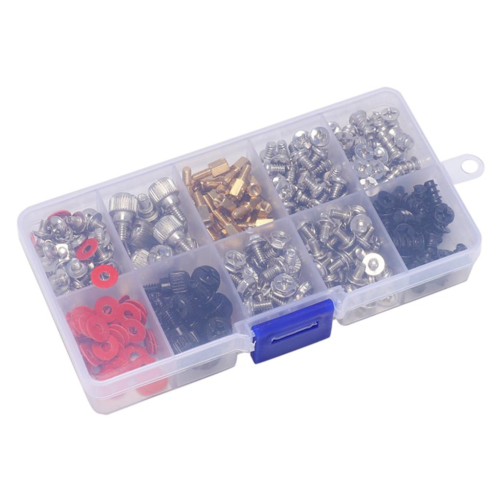 360Pcs Computer Screw Kit Power Graphics Motherboard Fan for Laptop Notebook