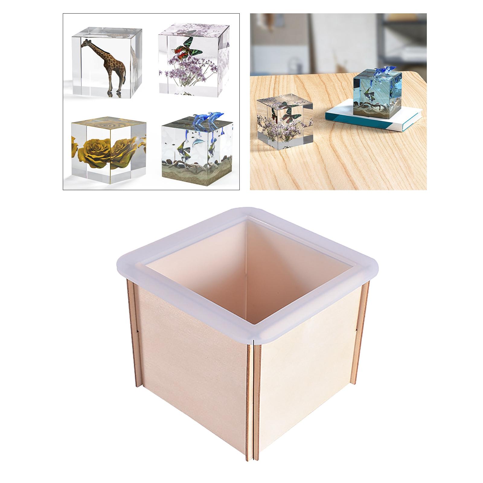 DIY Square Silicone Mold Flexible White for Women Souvenir Jewelry Making