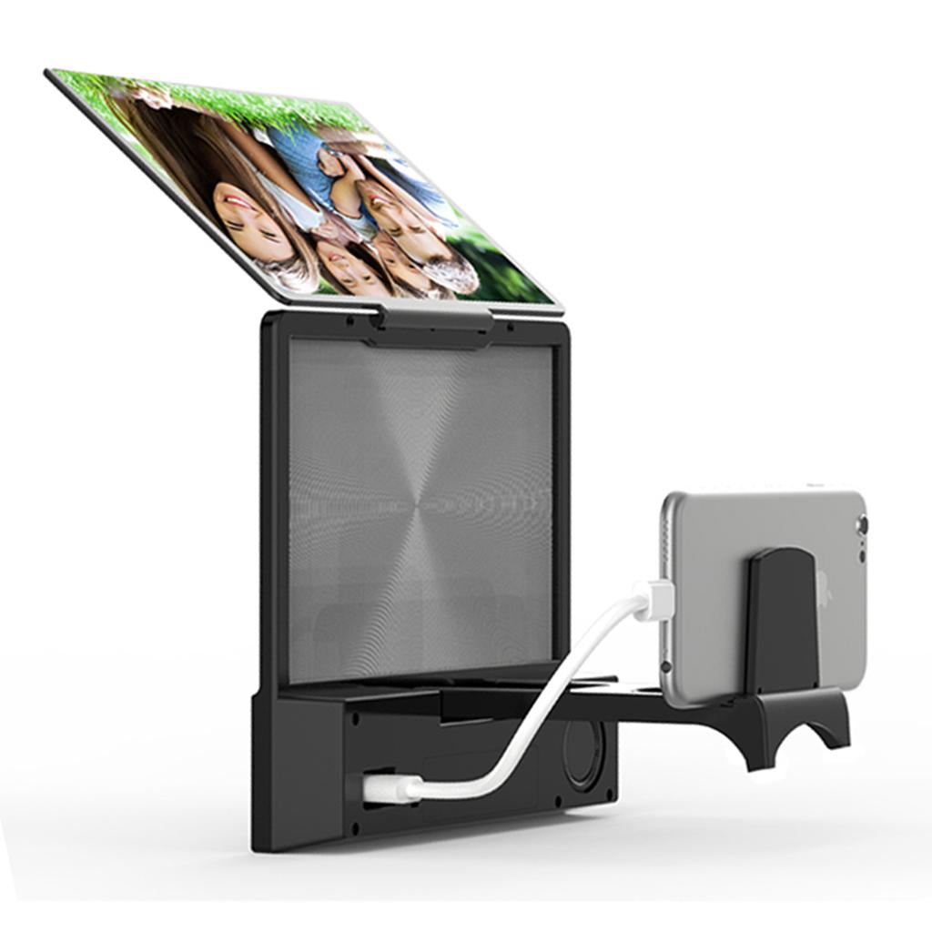 Universal 6.5" Mobile Phone Screen Amplifier HD Magnifier with Bluetooth4.2