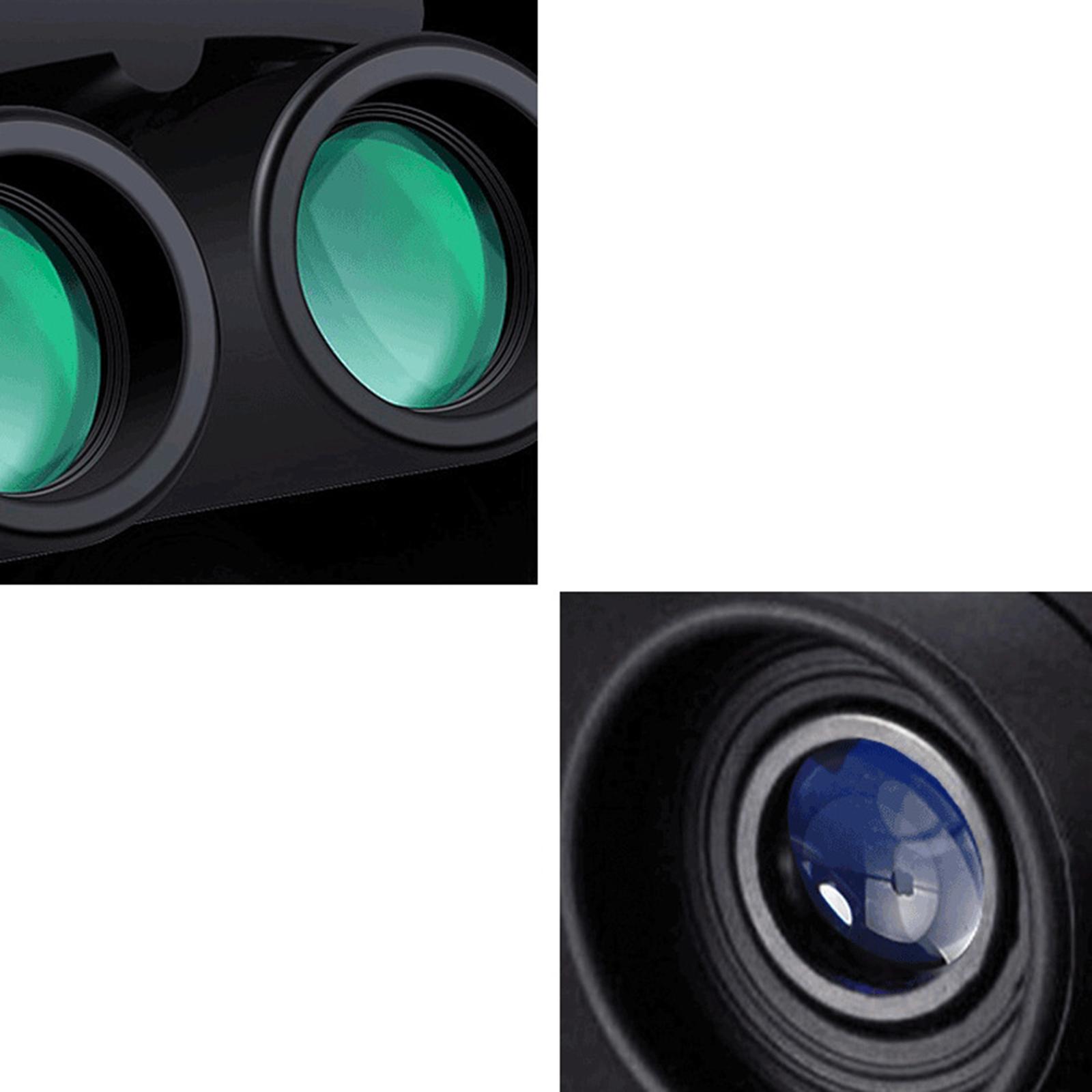 40x22 HD Binoculars Mini Telescope Folding High-Resolution for Travel Adults