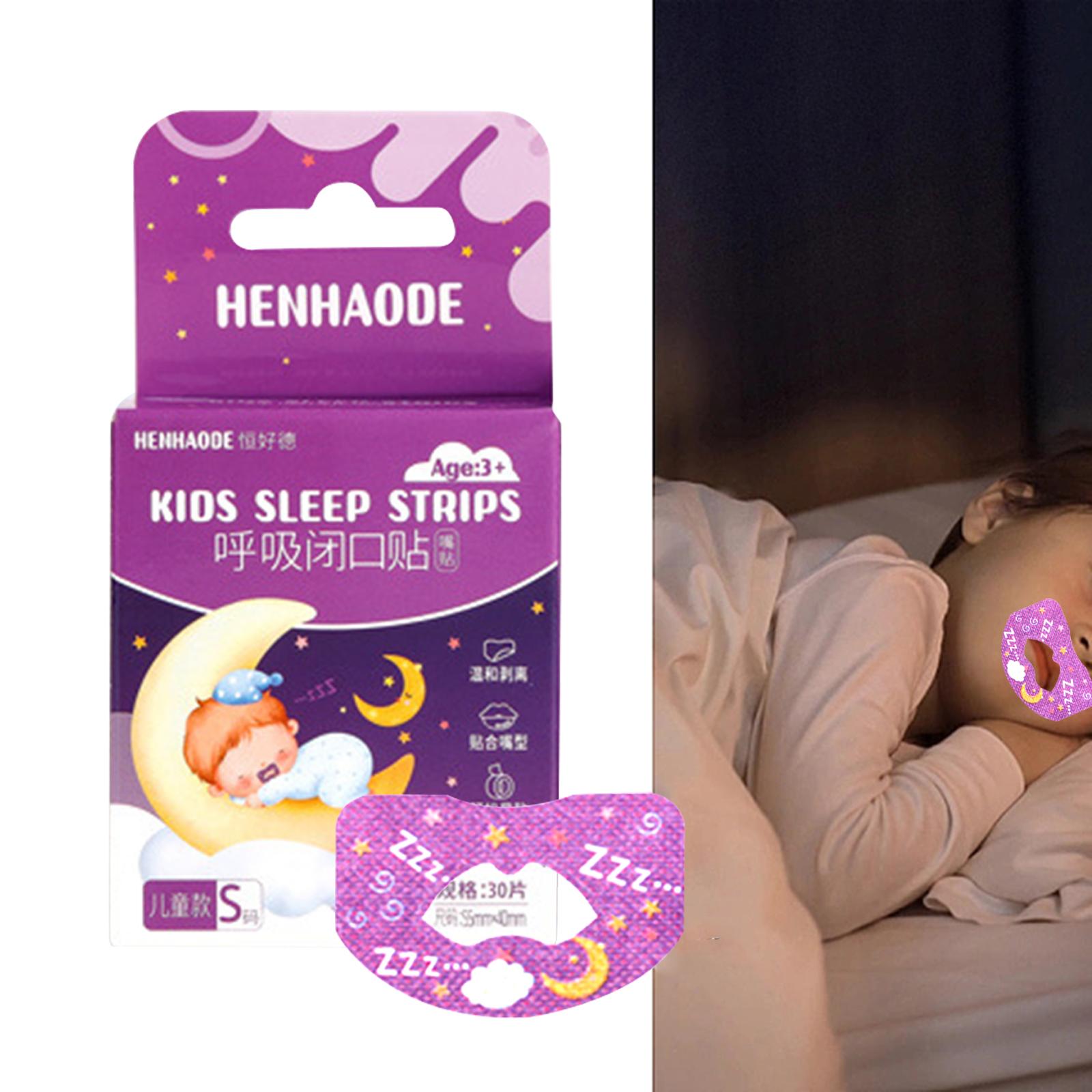 30 Pieces Mouth Tapes Breathable Improved Sleeping Snore Stopper Tape S