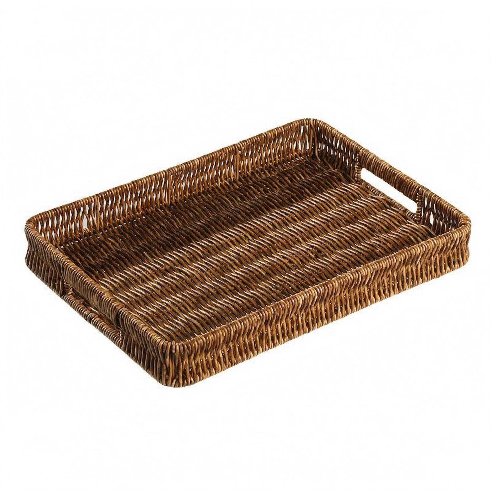 Wicker Tray Basket