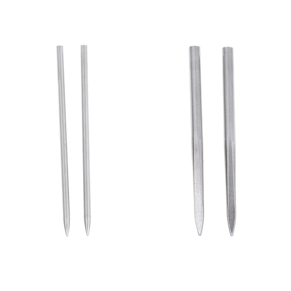 2 Pieces Stainless Steel 550 Paracord FID Lacing and Stitching Needles